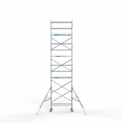 Euroscaffold Gerüstanhänger + Rollgerüst komplett 75 x 190 x 9,2 m Arbeitshöhe