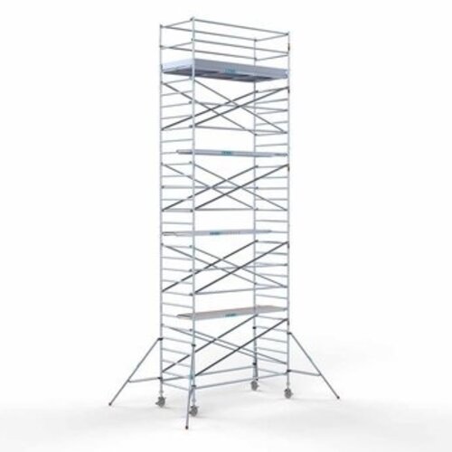 Euroscaffold Gerüstanhänger + Rollgerüst komplett 135 x 305 x 10,2 m Arbeitshöhe