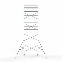 Euroscaffold Gerüstanhänger + Rollgerüst komplett 90 x 250 x 10,2 m Arbeitshöhe
