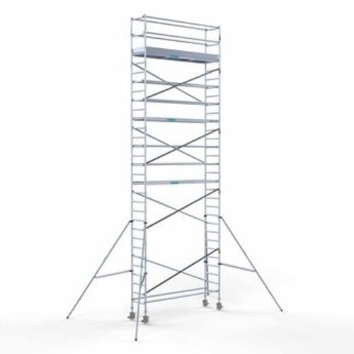 Euroscaffold Gerüstanhänger + Rollgerüst komplett 75 x 305 x 10,2 m Arbeitshöhe