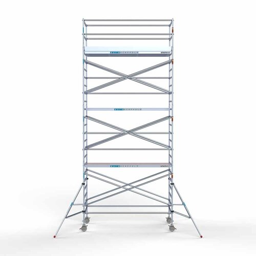 Euroscaffold Gerüstanhänger + Rollgerüst komplett 135 x 305 x 8,2 m Arbeitshöhe