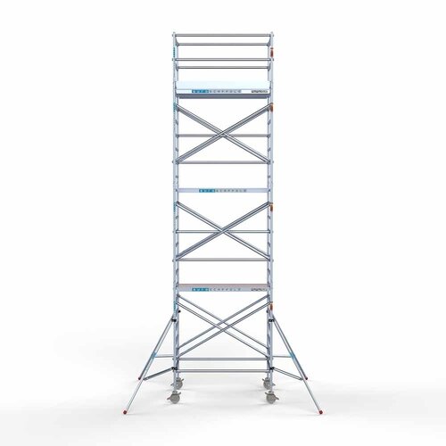 Euroscaffold Gerüstanhänger + Rollgerüst komplett 135 x 190 x 8,2 m Arbeitshöhe