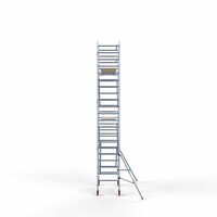Euroscaffold Basis Rollgerüst 90 x 190 x 7,2m Arbeitshöhe mit leichter Plattform