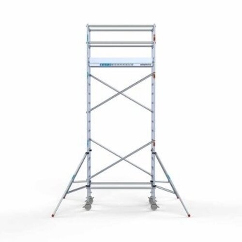 Euroscaffold Gerüstanhänger + Rollgerüst komplett 90 x 190 x 6,2 m Arbeitshöhe