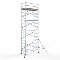 Euroscaffold Gerüstanhänger + Basis-Rollgerüst 135 x 305 x 11,2 m