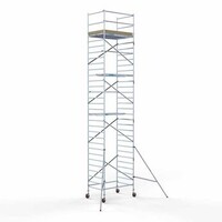 Euroscaffold Gerüstanhänger + Basis-Rollgerüst 135 x 190 x 11,2 m