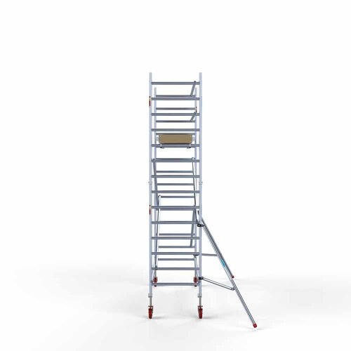 Basis-Rollgerüst 90 x 305 x 5,2 m Arbeitshöhe mit leichter Plattform Euroscaffold Basis-Rollgerüst 90 x 305 x 5,2 m Arbeitshöhe mit leichter Plattform