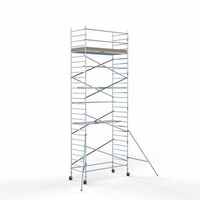 Euroscaffold Gerüstanhänger + Basis-Rollgerüst 135 x 305 x 9,2 m