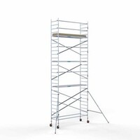 Euroscaffold Gerüstanhänger + Basis-Rollgerüst 90 x 305 x 9,2 m