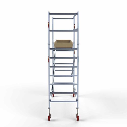 Euroscaffold Basis-Rollgerüst 90 x 305 x 4,2 m Arbeitshöhe mit leichter Plattform