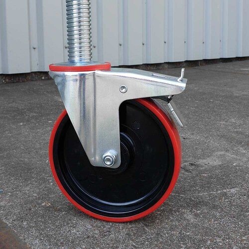 Euroscaffold Basis-Rollgerüst 90 x 250 x 4,2 m Arbeitshöhe mit leichter Plattform