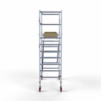 Euroscaffold Basis-Rollgerüst 90 x 190 x 4,2m Arbeitshöhe mit leichter Plattform