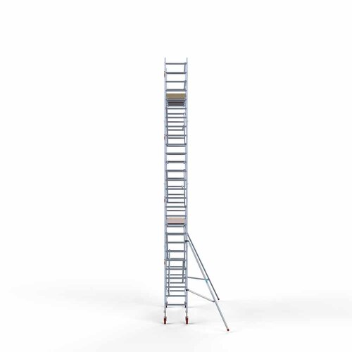 Basis-Rollgerüst 75 x 250 x 9,2 m Arbeitshöhe mit leichter Plattform Euroscaffold Basis-Rollgerüst 75 x 250 x 9,2 m Arbeitshöhe mit leichter Plattform