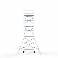 Euroscaffold Basis-Rollgerüst 75 x 190 x 9,2 m Arbeitshöhe mit leichter Plattform