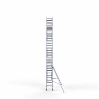 Euroscaffold Basis-Rollgerüst 75 x 190 x 9,2 m Arbeitshöhe mit leichter Plattform
