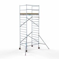 Euroscaffold Gerüstanhänger + Basis-Rollgerüst 135 x 190 x 7,2 m