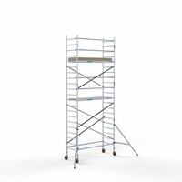 Euroscaffold Gerüstanhänger + Basis-Rollgerüst 90 x 250 x 7,2 m