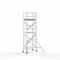 Euroscaffold Gerüstanhänger + Basis-Rollgerüst 90 x 190 x 7,2 m