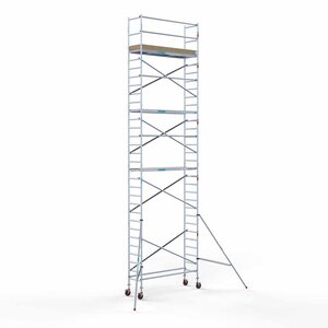 Basis-Rollgerüst 75 x 250 x 10,2 m Arbeitshöhe mit leichter Plattform