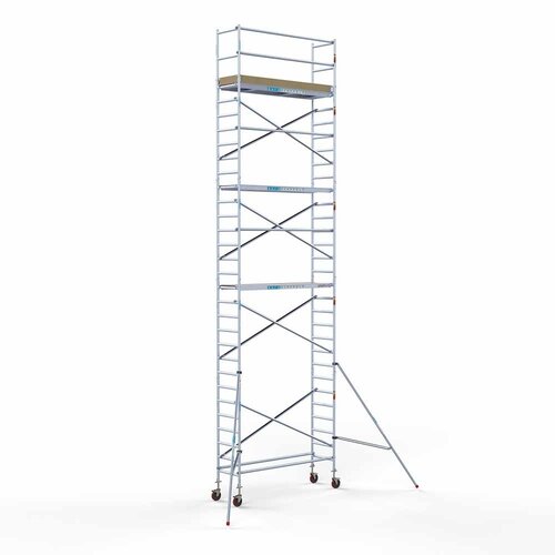 Basis-Rollgerüst 75 x 250 x 10,2 m Arbeitshöhe mit leichter Plattform Euroscaffold Basis-Rollgerüst 75 x 250 x 10,2 m Arbeitshöhe mit leichter Plattform