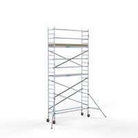 Euroscaffold Gerüstanhänger + Basis-Rollgerüst 75 x 305 x 7,2 m