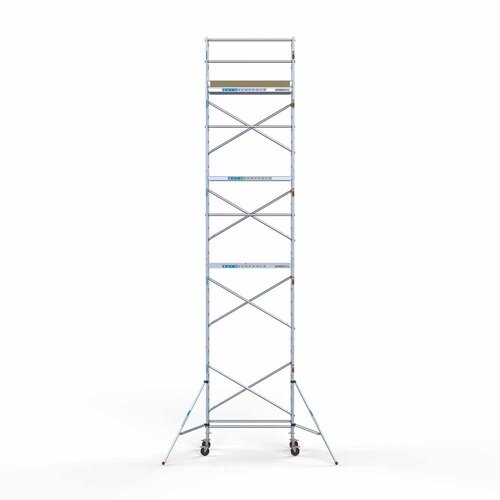 Euroscaffold Basis-Rollgerüst 75 x 190 x 10,2 m Arbeitshöhe mit leichter Plattform