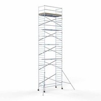 Euroscaffold Gerüstanhänger + Basis-Rollgerüst 135 x 305 x 12,2 m