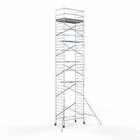 Euroscaffold Gerüstanhänger + Basis-Rollgerüst 135 x 250 x 12,2 m