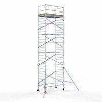 Euroscaffold Gerüstanhänger + Basis-Rollgerüst 135 x 250 x 10,2 m