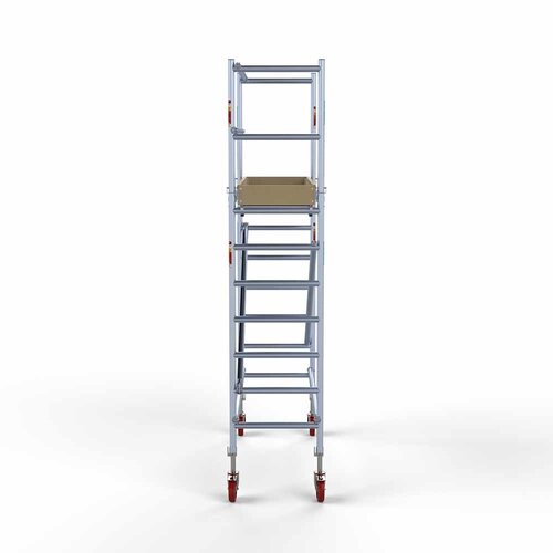 Euroscaffold Basis-Rollgerüst 75 x 190 x 4,2 m Arbeitshöhe mit leichter Plattform