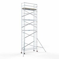 Euroscaffold Gerüstanhänger + Basis-Rollgerüst 90 x 305 x 10,2 m