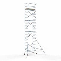 Euroscaffold Gerüstanhänger + Basis-Rollgerüst 90 x 190 x 10,2 m