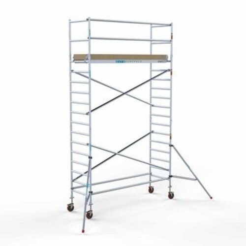 Euroscaffold Gerüstanhänger + Basis-Rollgerüst 90 x 305 x 6,2 m