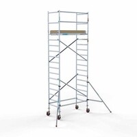 Euroscaffold Gerüstanhänger + Basis-Rollgerüst 90 x 190 x 6,2 m