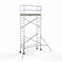 Euroscaffold Gerüstanhänger + Basis-Rollgerüst 75 x 250 x 6,2 m