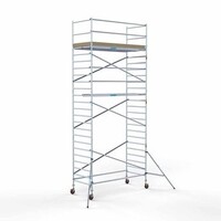 Euroscaffold Gerüstanhänger + Basis-Rollgerüst 135 x 305 x 8,2 m