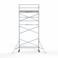Euroscaffold Gerüstanhänger + Basis-Rollgerüst 90 x 305 x 8,2 m