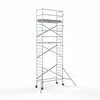 Euroscaffold Gerüstanhänger + Basis-Rollgerüst 90 x 250 x 8,2 m