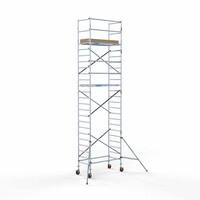 Euroscaffold Gerüstanhänger + Basis-Rollgerüst 90 x 190 x 8,2 m
