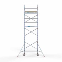 Euroscaffold Gerüstanhänger + Basis-Rollgerüst 90 x 190 x 8,2 m