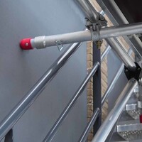 Euroscaffold Konsole mit Kreuzkupplung für Treppenhausgerüste