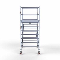 Euroscaffold Rollgerüst komplett 135 x 190 x 4,2m Arbeitshöhe