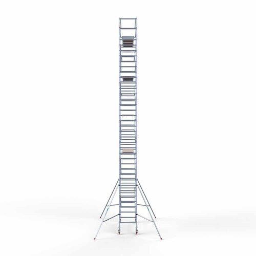 Euroscaffold Rollgerüst komplett 90 x 305 x 12,2 m Arbeitshöhe