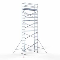 Euroscaffold Rollgerüst komplett 90 x 305 x 10,2m Arbeitshöhe