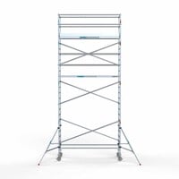 Euroscaffold Rollgerüst komplett 90 x 305 x 8,2 m Arbeitshöhe