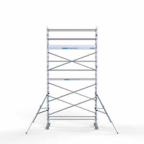 Euroscaffold Rollgerüst komplett 90 x 305 x 7,2 m Arbeitshöhe