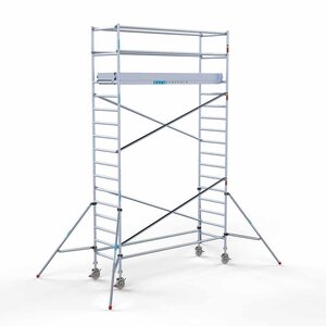 Euroscaffold Rollgerüst komplett 90 x 305 x 6,2m Arbeitshöhe Euroscaffold Rollgerüst komplett 90 x 305 x 6,2m Arbeitshöhe