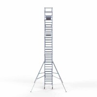 Euroscaffold Rollgerüst komplett 90 x 250 x 10,2 m Arbeitshöhe