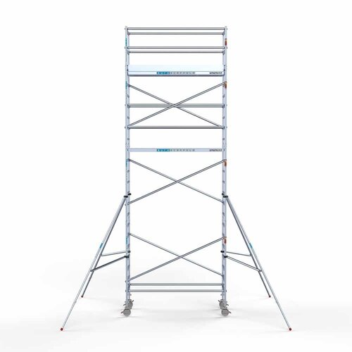 Euroscaffold Rollgerüst komplett 90 x 250 x 8,2 m Arbeitshöhe