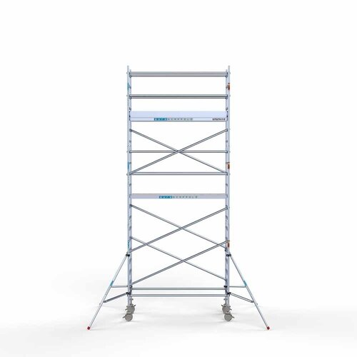 Euroscaffold Rollgerüst komplett 90 x 250 x 7,2 m Arbeitshöhe